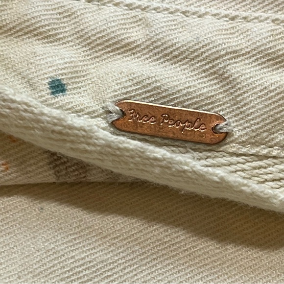 Free People Sunshine Fields Top Button Front XS Small - Picture 12 of 13